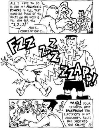 Frankenstein's Wrestler Page 2